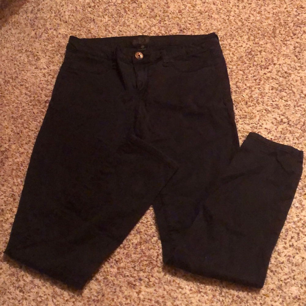 Black skinny jeans
